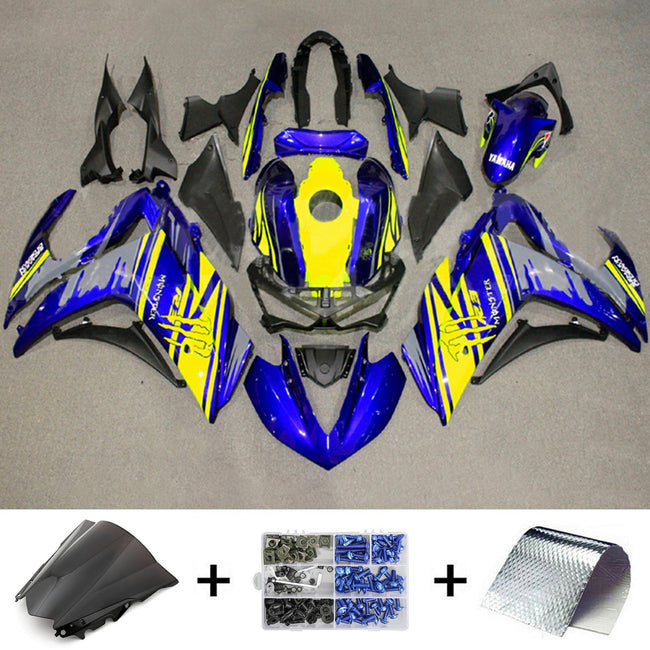 2014-2018 Yamaha YZF-R3 2015-2017 R25 Injection Fairing Kit Bodywork ABS#155