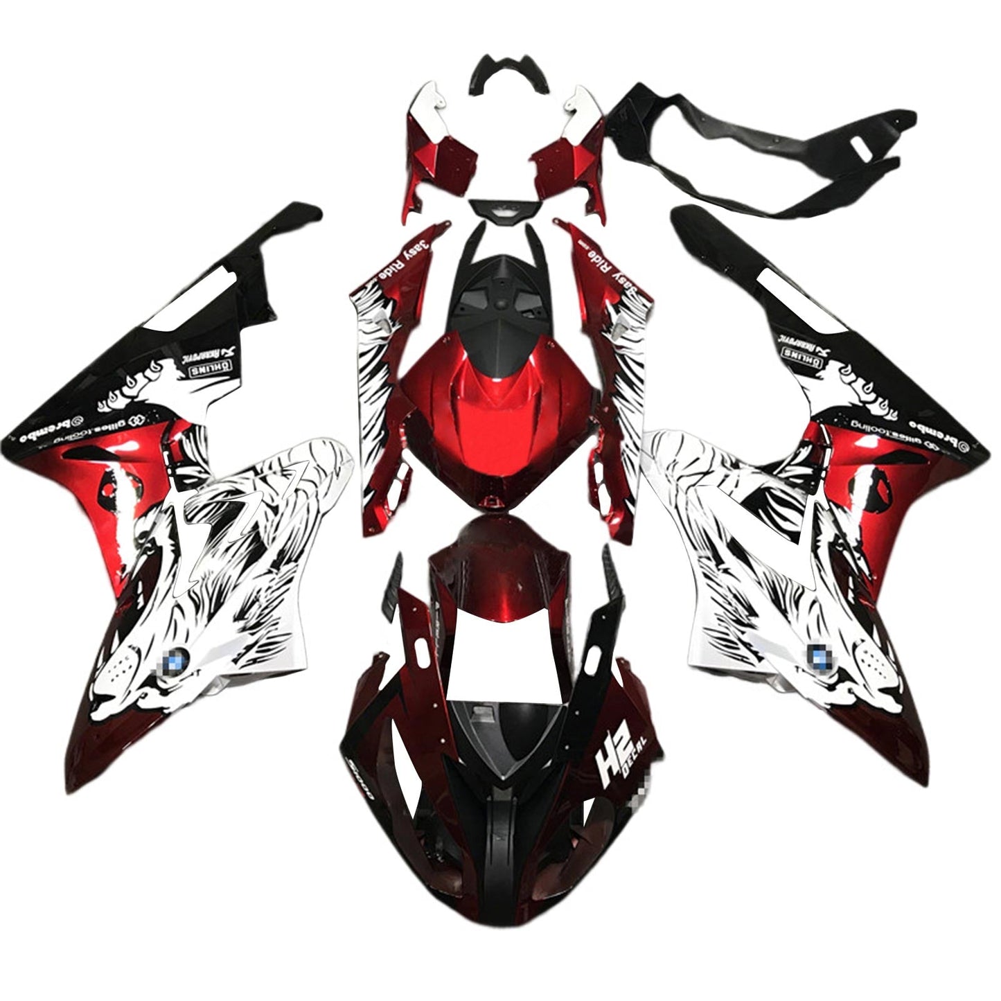 2015-2016 BMW S1000RR Fairing Kit Bodywork Plastic ABS