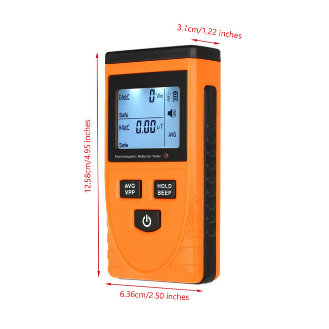 Digital LCD Electromagnetic Field Radiation Detector EMF Meter Dosimeter Tester