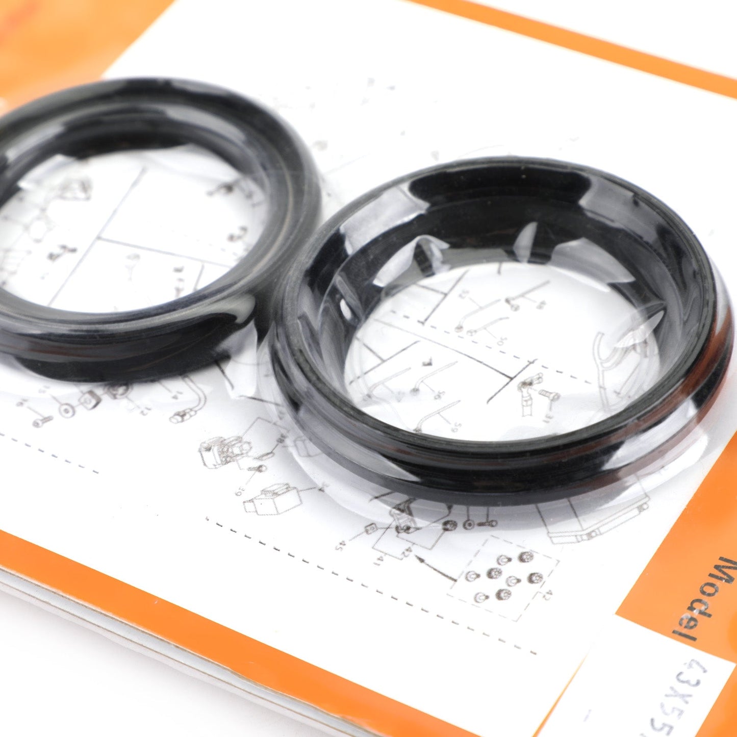 Fork Seal Dust Kit for Kawasaki ZG1400 Ninja ZX7R ZX14R KLX KX ZR ZRX ZXR 88-13