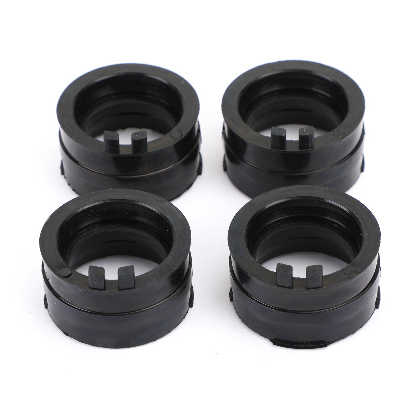 Intake Manifold Boots Fit for Honda CBR600F Hurricane 1987-1990 Carb Holders