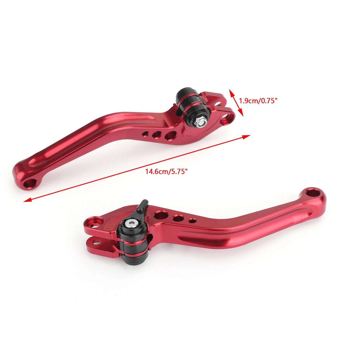 Short Clutch Brake Lever For KTM 790 Duke Before 2019 Silver Generic