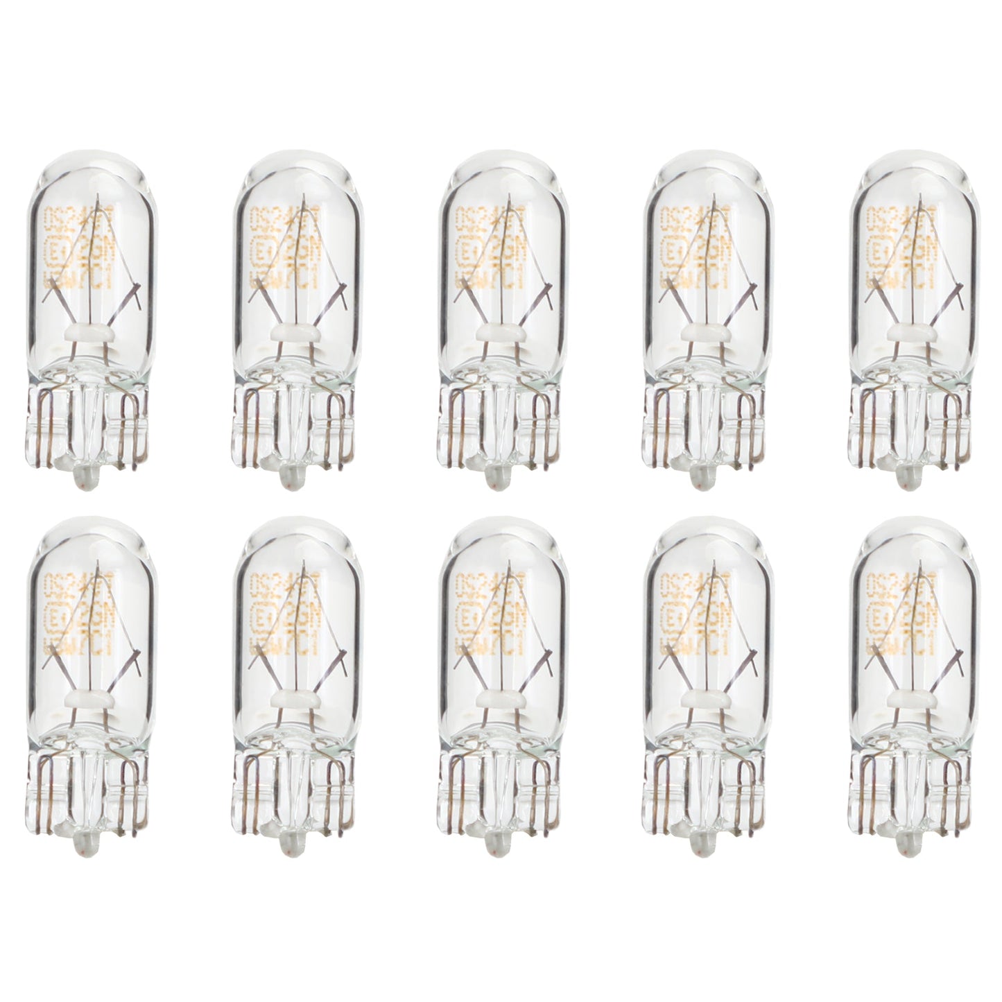 10x For OSRAM General Lighting Halogen Auxiliary Light W3W 24V W2.1*9.5D