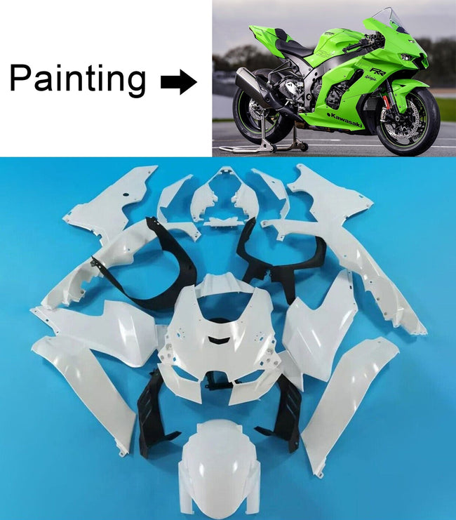 2021-2024 Kawasaki ZX-10R ZX10R Amotopart Injection Fairing Kit Bodywork ABS #101