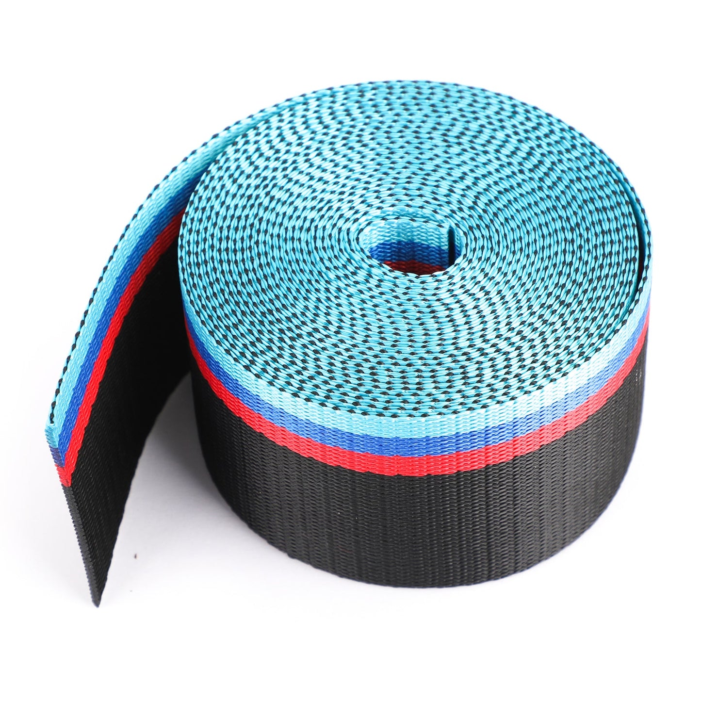 Car Seat Belt Webbing Polyester Seat Lap Retractable Nylon Safety Strap 3.5M