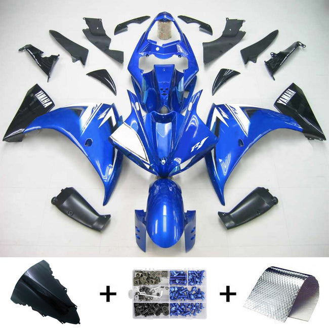 2009-2011 Yamaha YZF 1000 R1 Amotopart Injection Fairing Kit Bodywork Plastic ABS #139