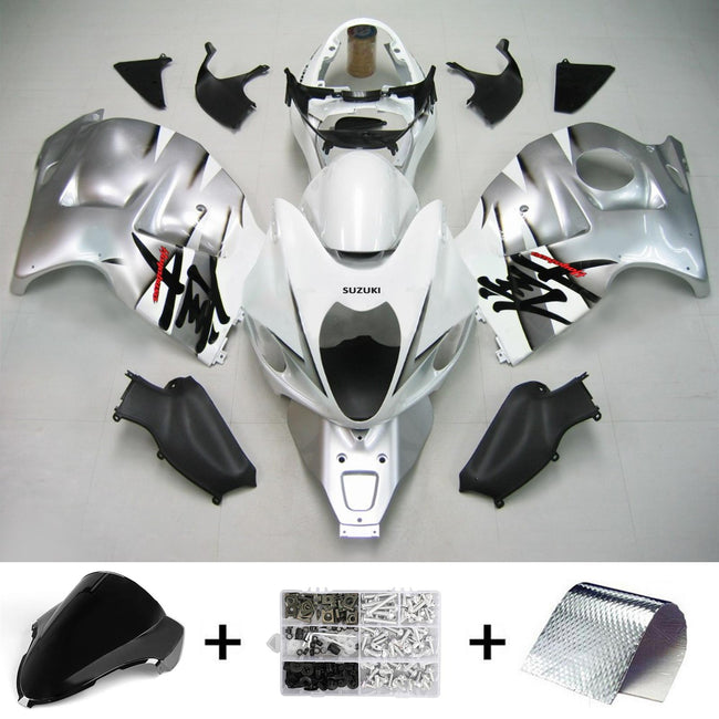 1999-2007 Suzuki Hayabusa GSX1300 Amotopart Injection Fairing Kit Bodywork Plastic ABS #115