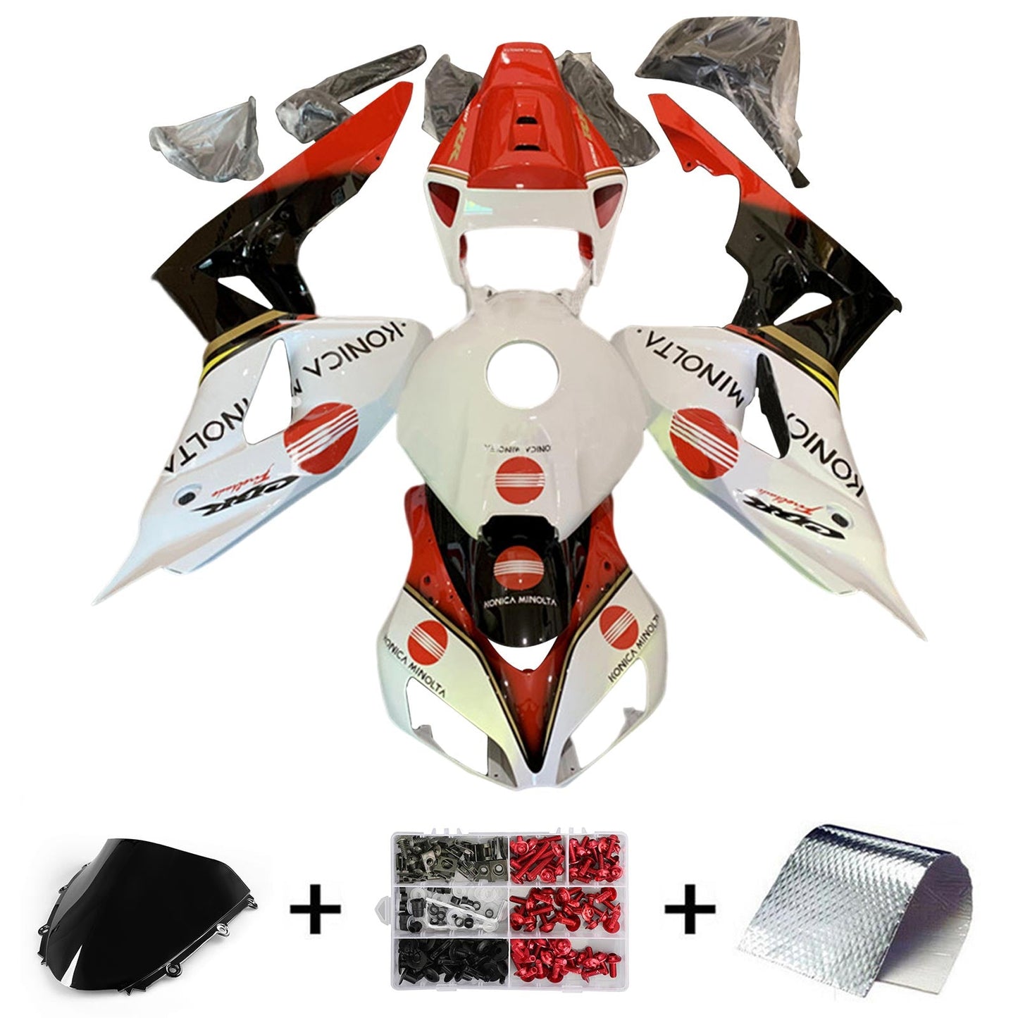 2006-2007 Honda CBR1000RR Fairing Kit Bodywork Plastic ABS