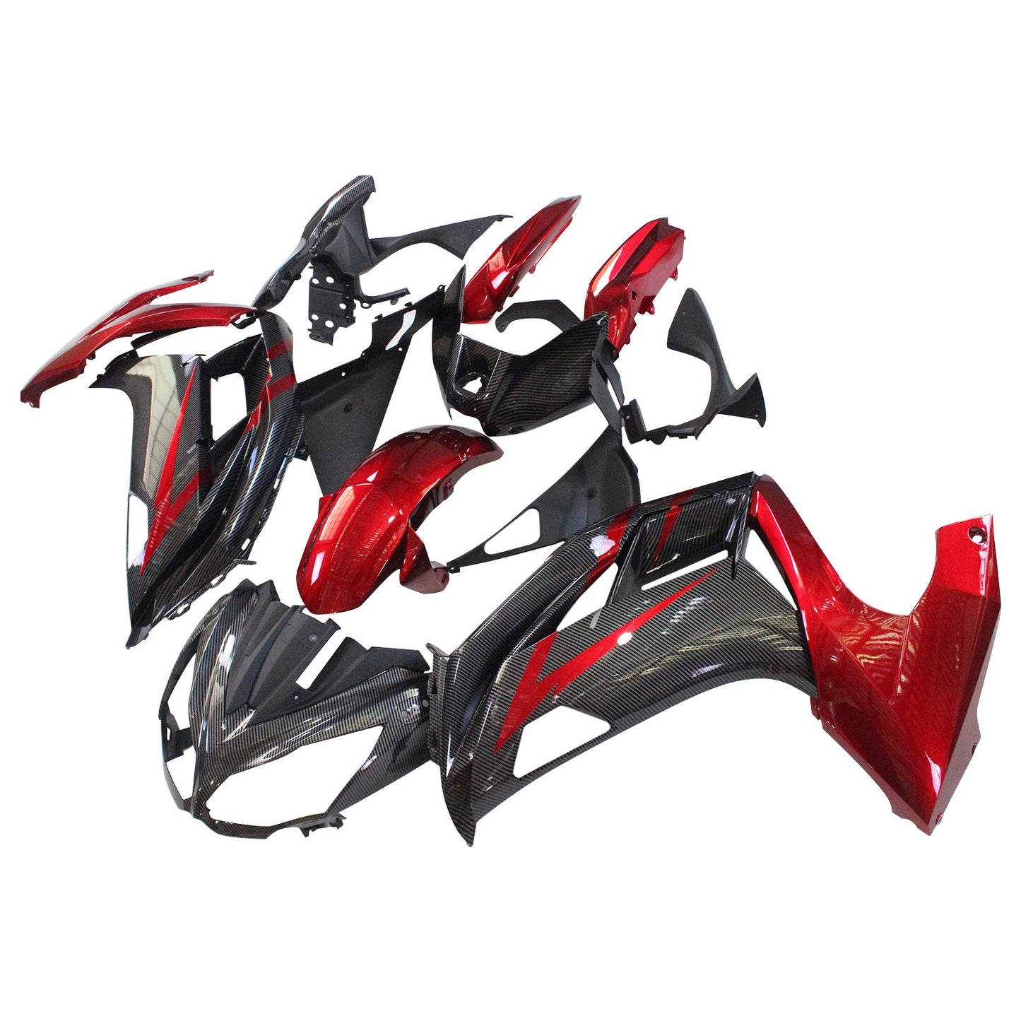 2012-2016 Kawasaki ER6F Ninja650 Fairing Kit Bodywork Plastic ABS