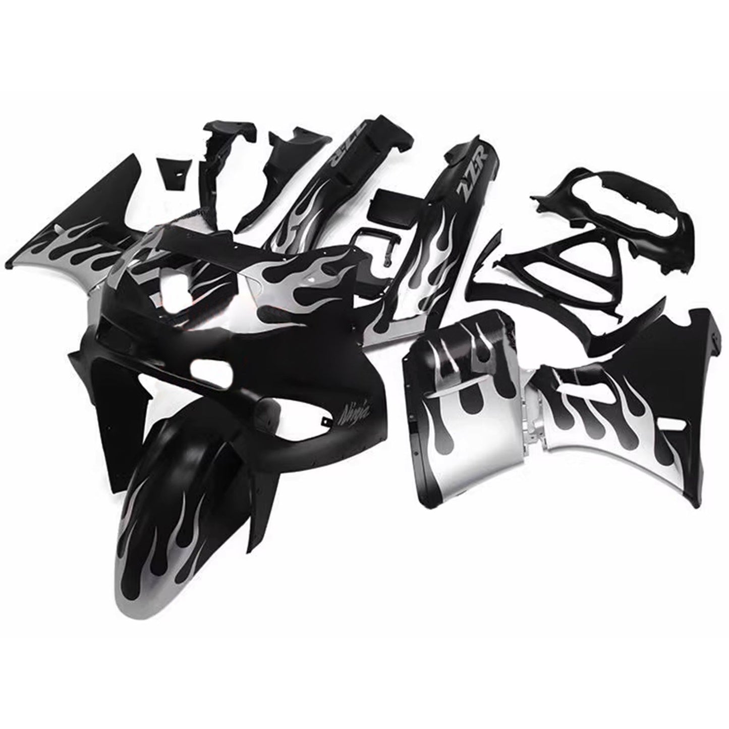 1993-2007 Kawasaki ZZR400 ZZR600 Injection Fairing Kit Bodywork Plastic ABS#116