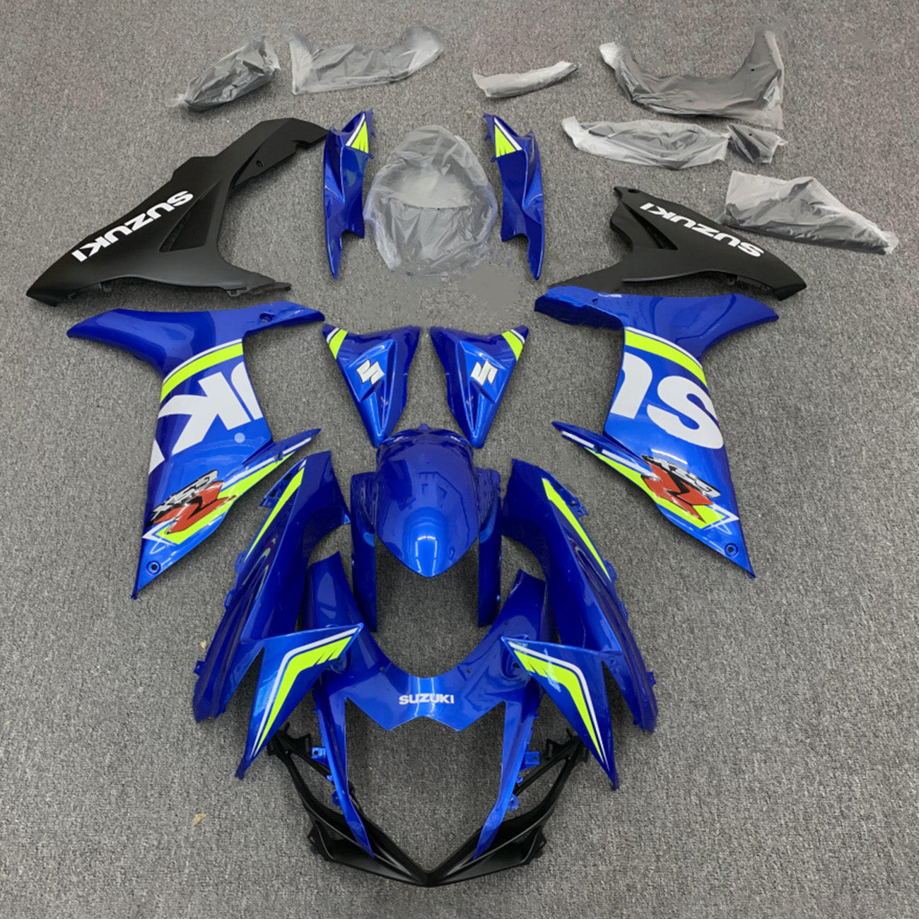 2011-2024 Suzuki GSXR 600/750 K11 Amotopart Injection Fairing Kit Bodywork Plastic ABS #101