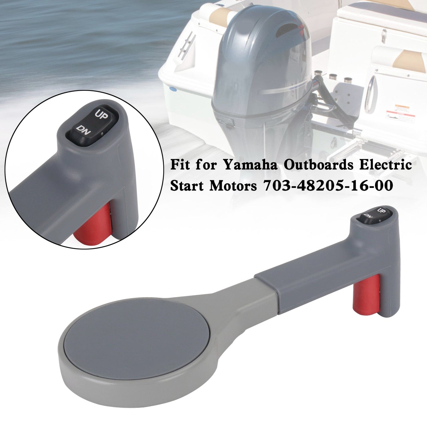 703-48205-16 703 Yamaha outboard Sideremote Control Trim Tilt Handle