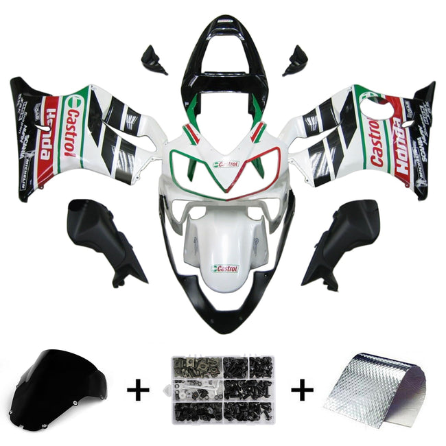 2001-2003 Honda CBR600 F4i Injection Fairing Kit Bodywork Plastic ABS #131