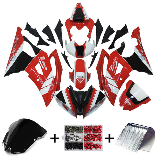 2008-2016 Yamaha YZF 600 R6 Fairing Kit Bodywork Plastic ABS