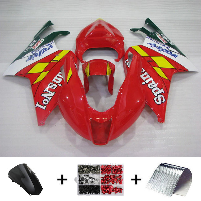 2003-2006 Aprilias RSV1000 Amotopart Injection Fairing Kit Bodywork Plastic #101