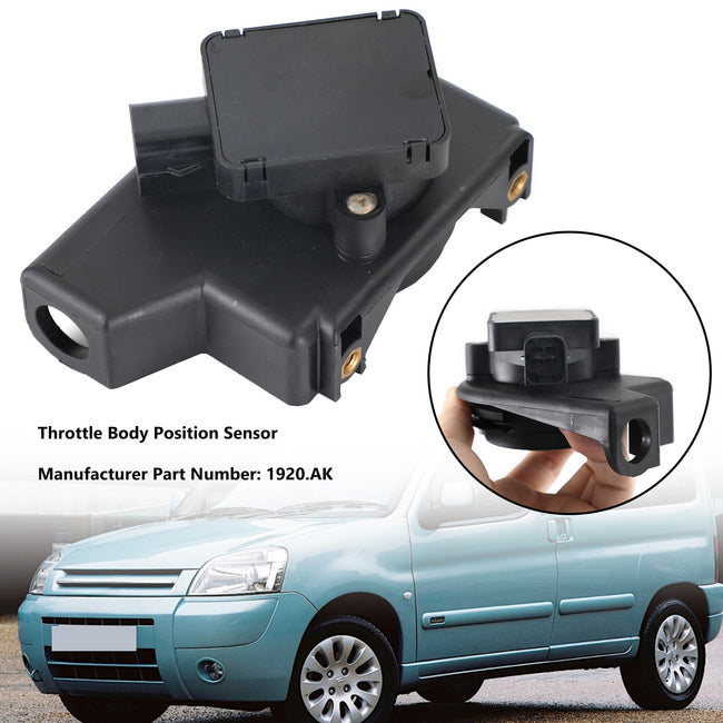 Throttle Body Position Sensor TPS 9643365680 For Peugeot Citroen Fiat Suzuki