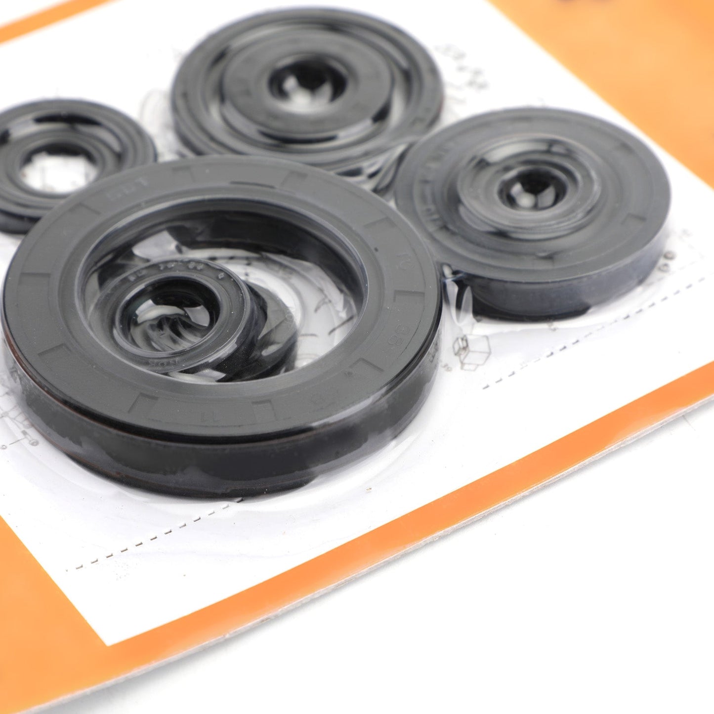 9pcs Engine Oil Seal Kit Set for Honda CR250R 2002-2004 cr250r cr-250r