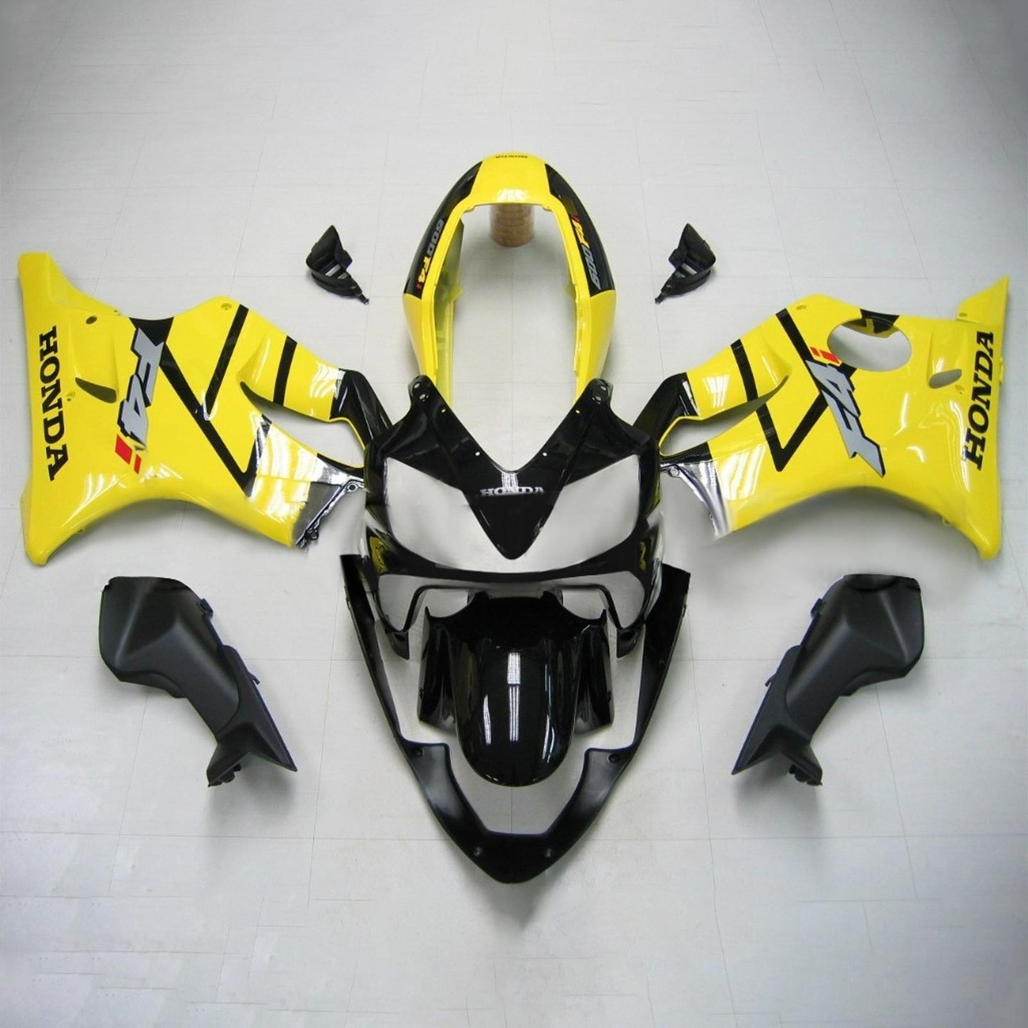 2004-2007 Honda CBR600 F4i Amotopart Injection Fairing Kit Bodywork Plastic ABS #130