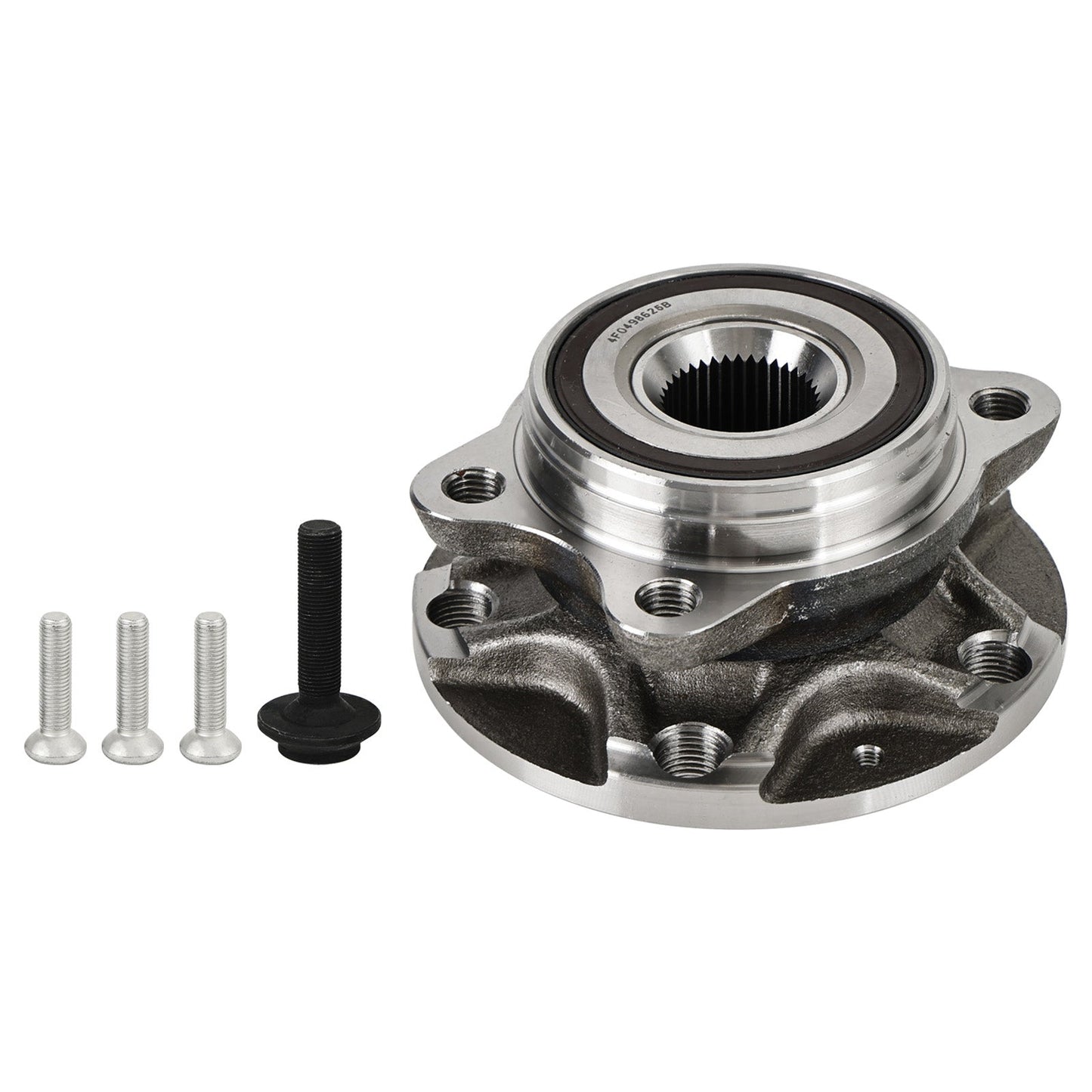 4D0407613E 4F0498625B Front Wheel Bearing Hub For Audi A6 A6 Allroad C6 4F2 4F5 R8 422 423 Fedex Express