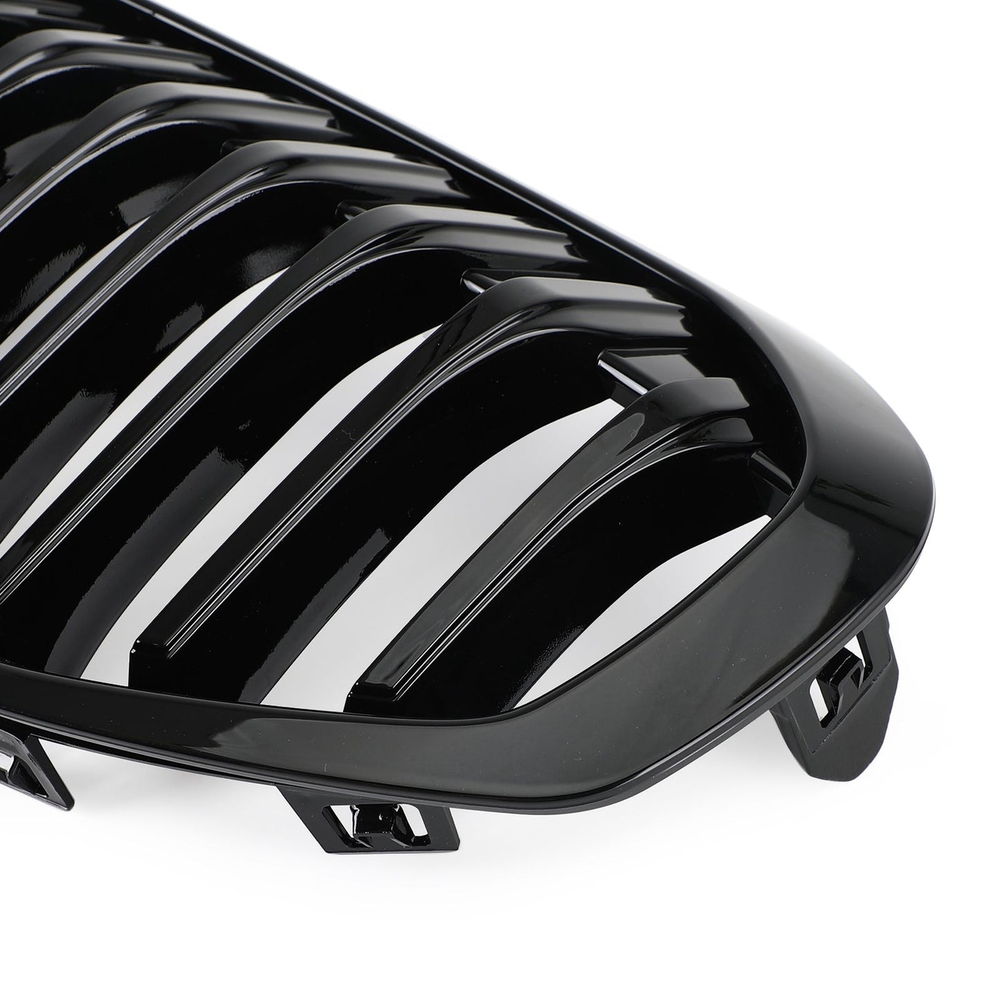 Gloss Black Front Replacement Hood Grille Fit BMW F40 1-Series 2019-2021