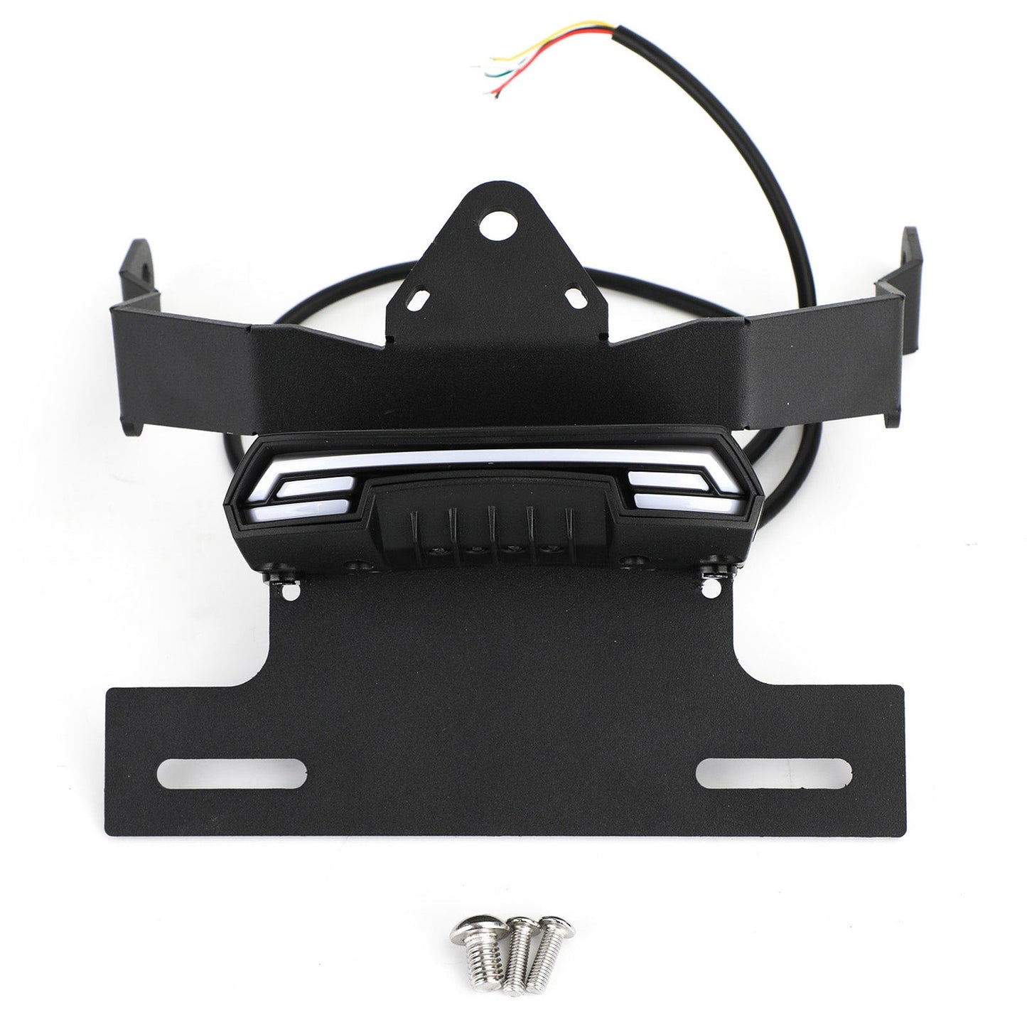 License Plate Bracket Fit For Kawasaki Vulcan S 2015-2020 Vulcan Cafe 2018-2020 BLK