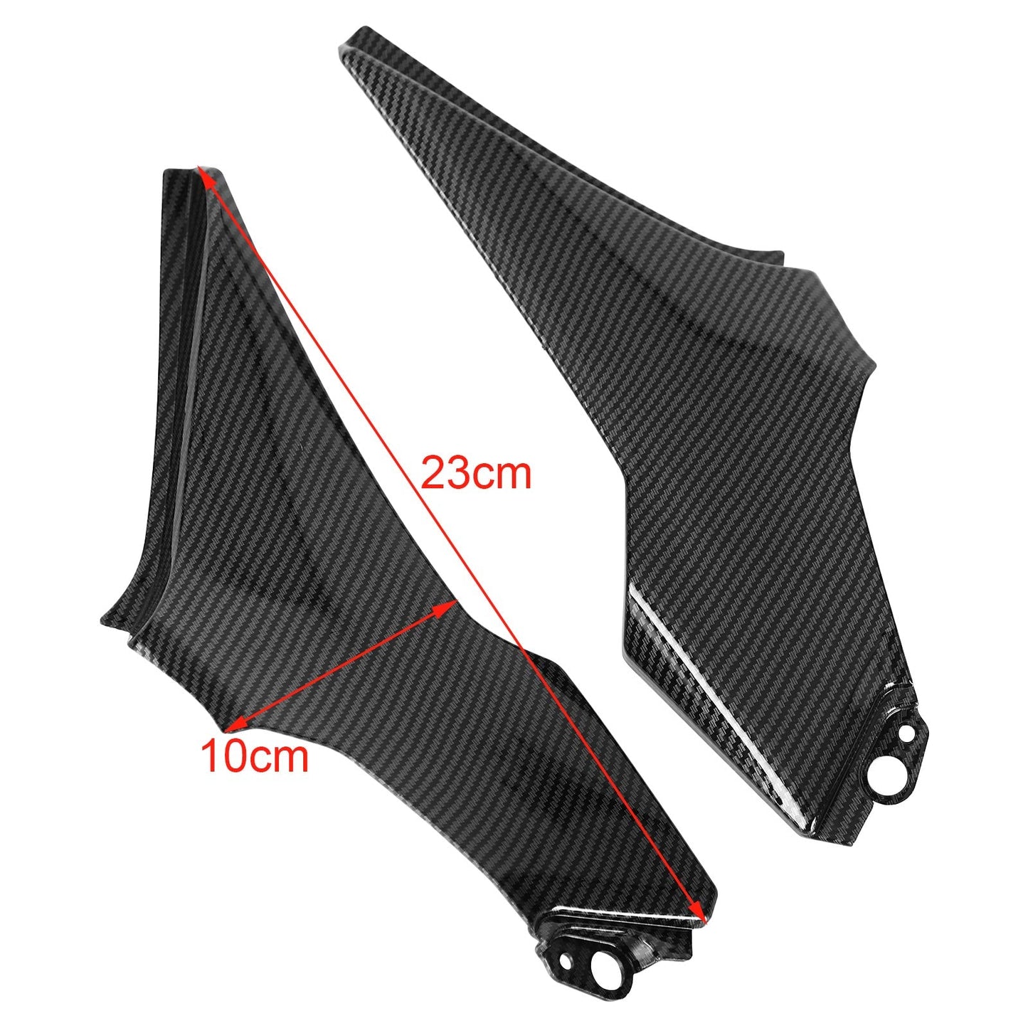 Seat Side Cover Bench patent leather Fairing Cowling For Kawasaki Z900 2017-2019