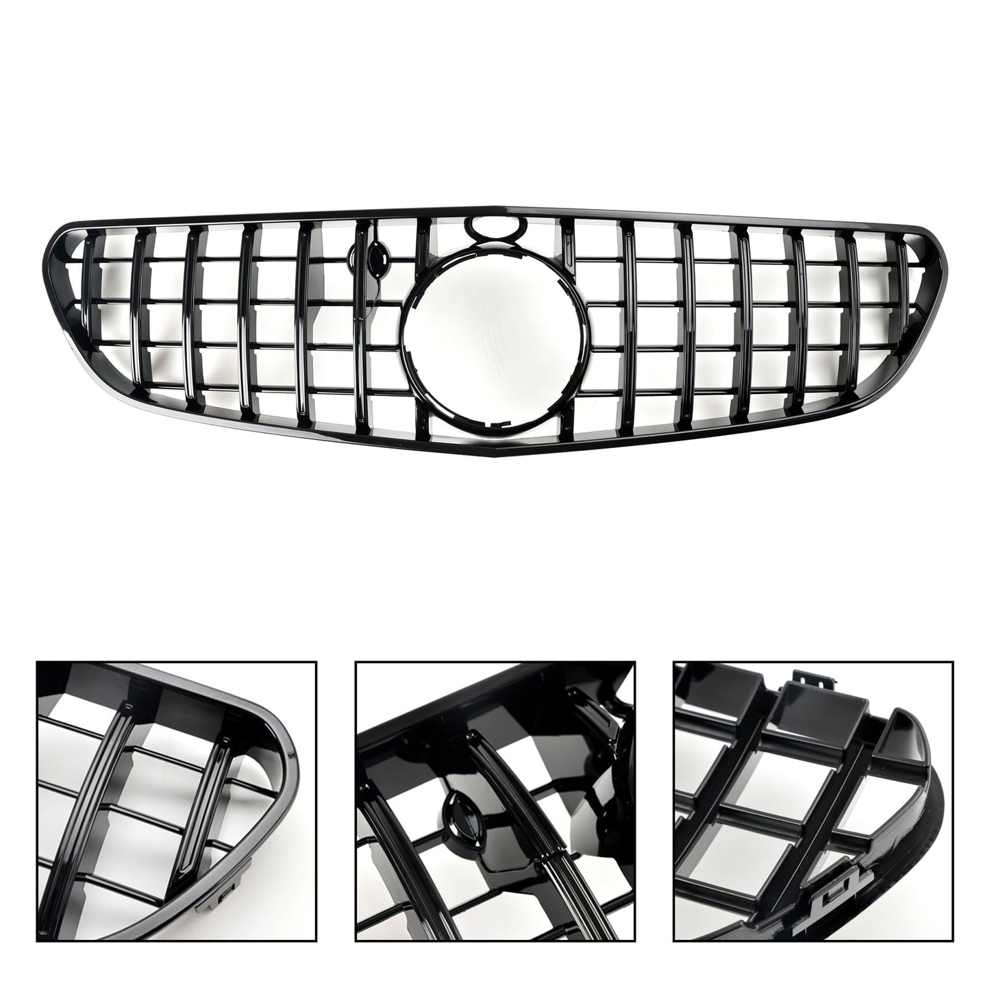 2015-2017 S-Class W217 S63 AMG Pre-Facelift Mercedes Benz Front Bumper Grille Grill