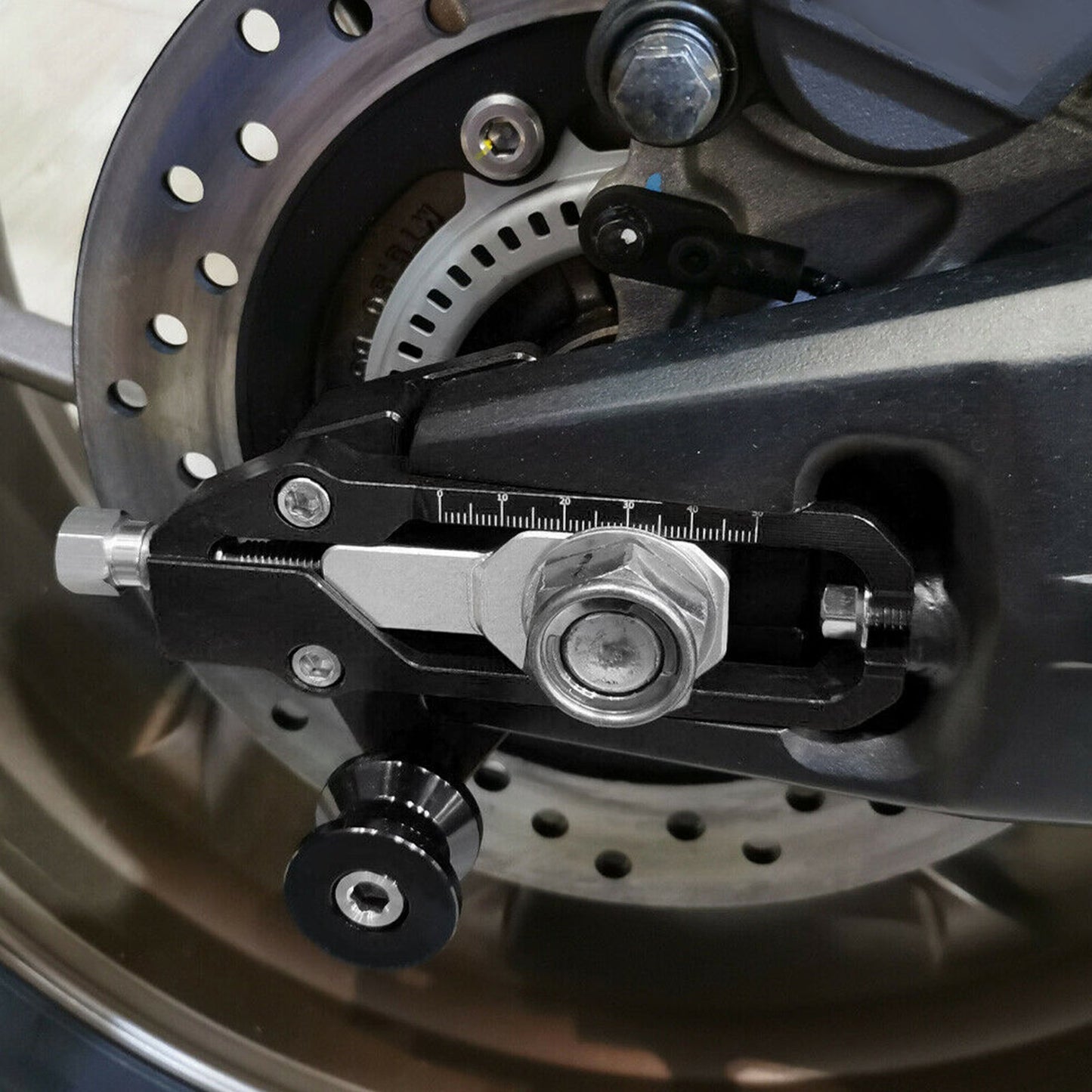 Chain Adjusters with Spool Tensioners Catena For Honda CB650R CBR650R 19-20 BLK