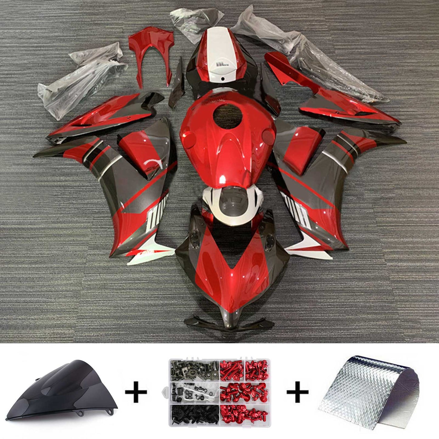 2012-2016 Honda CBR1000RR Injection Fairing Kit Bodywork Plastic ABS#162