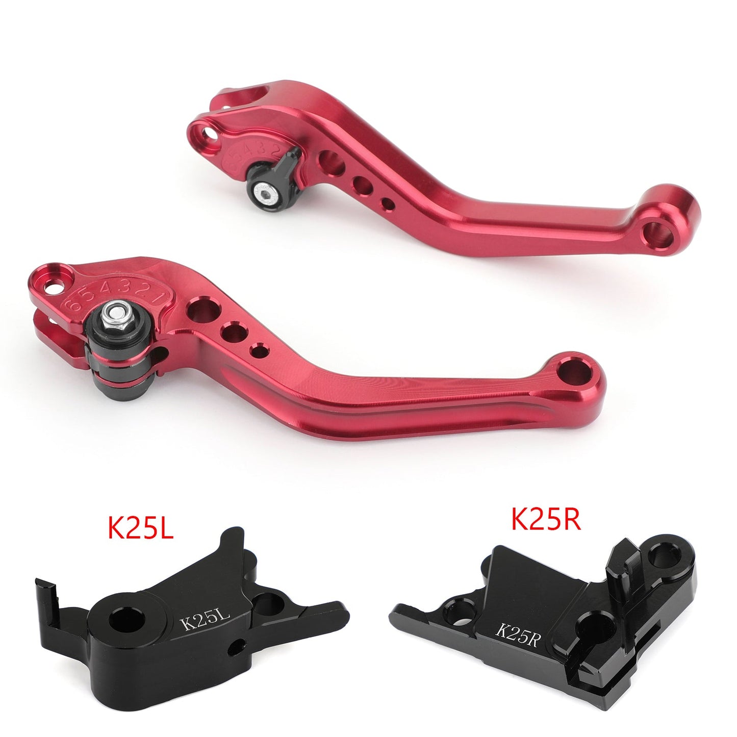 Short Clutch Brake Lever For KTM 790 Duke Before 2019 Silver Generic