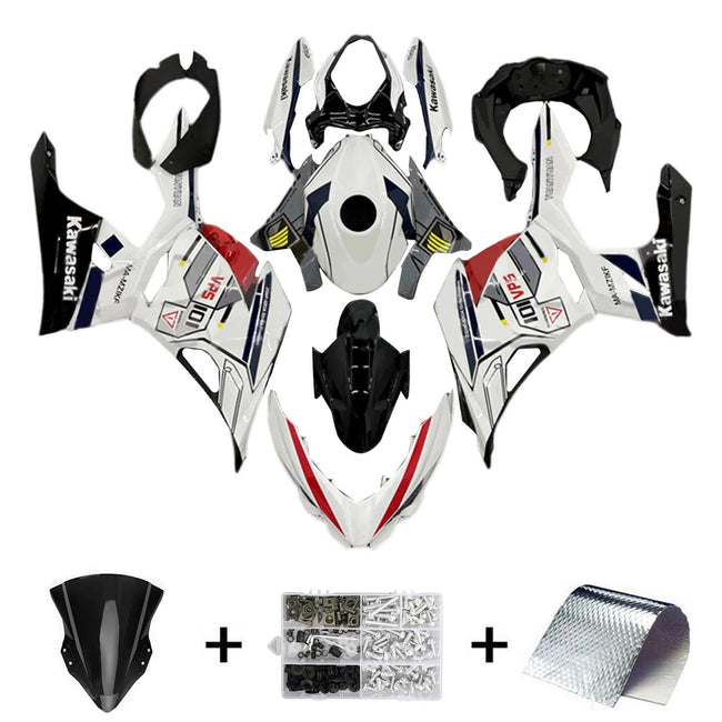 2018-2023=4 Kawasaki EX400 Ninja400 Fairing Kit Bodywork Plastic ABS