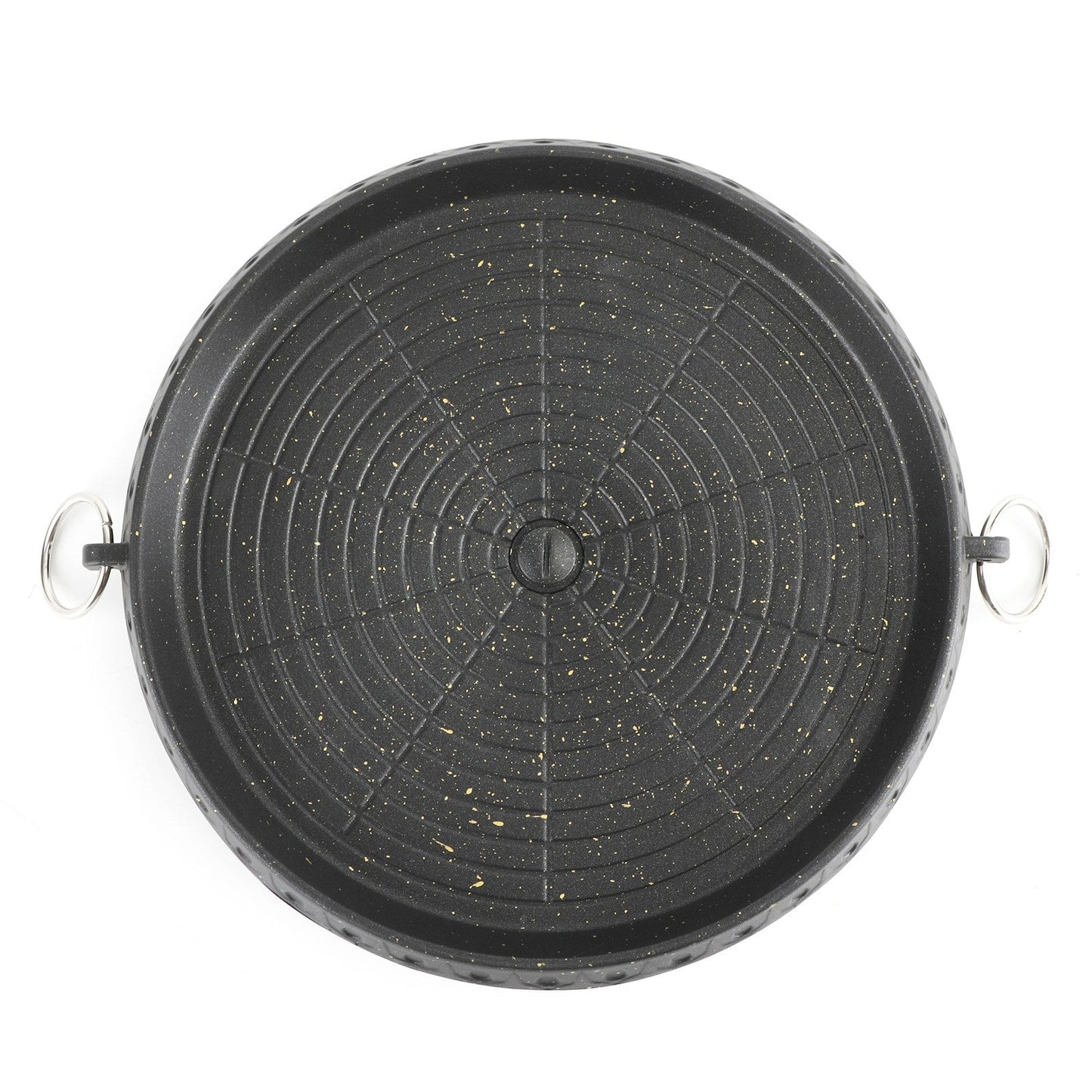 Portable BBQ Grill Stove Korean Coating Marble Gas Non Stick Pan Plate
