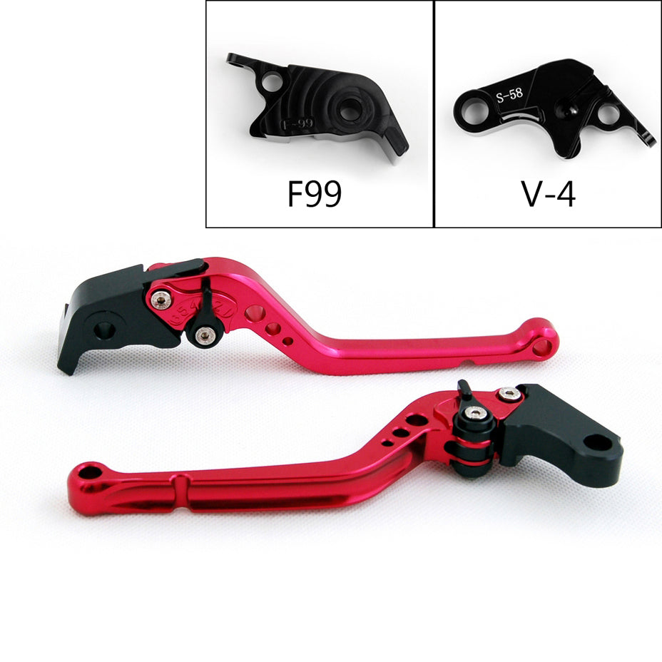 Long Brake Clutch Levers For Aprilia Aprilia RSV4 FACTORY/RSV4-R/RR TUONO V4