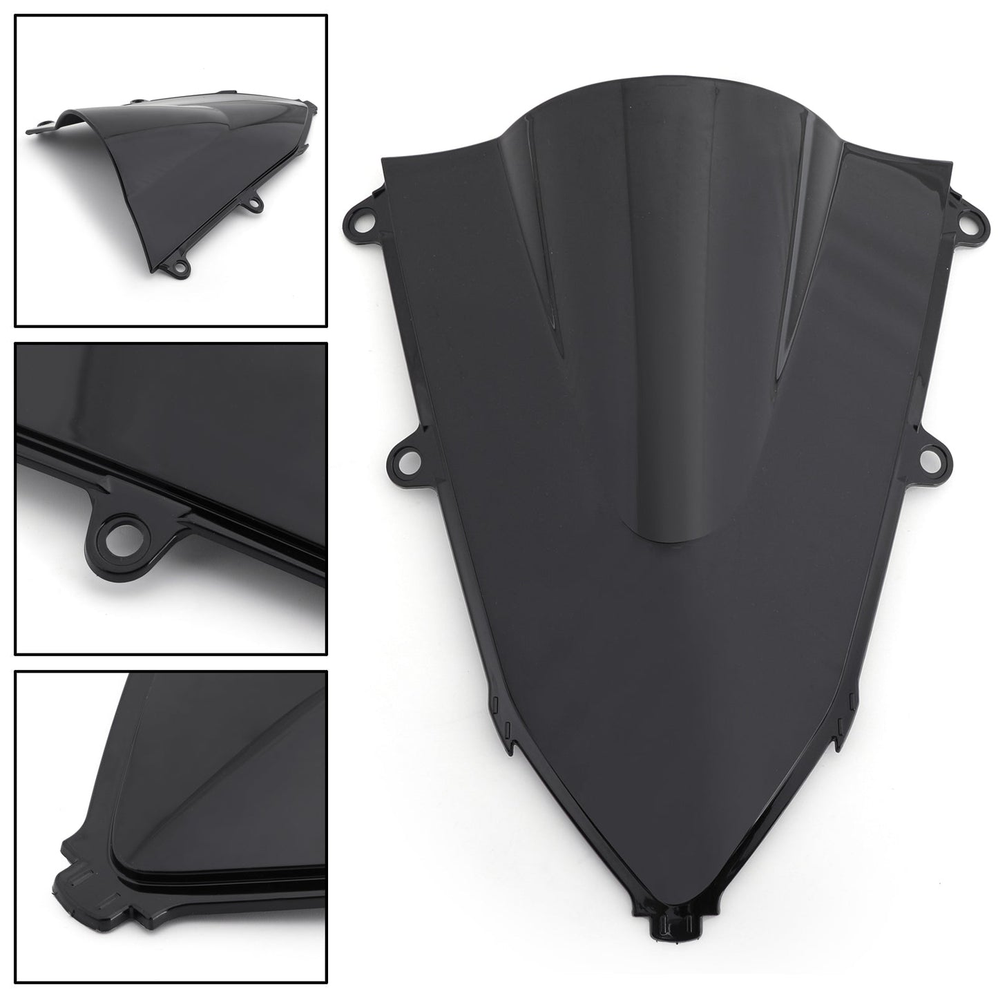 1x ABS Motorcycle Windshield Windscreen For Honda CBR650R CBR 650 R 2019-2022