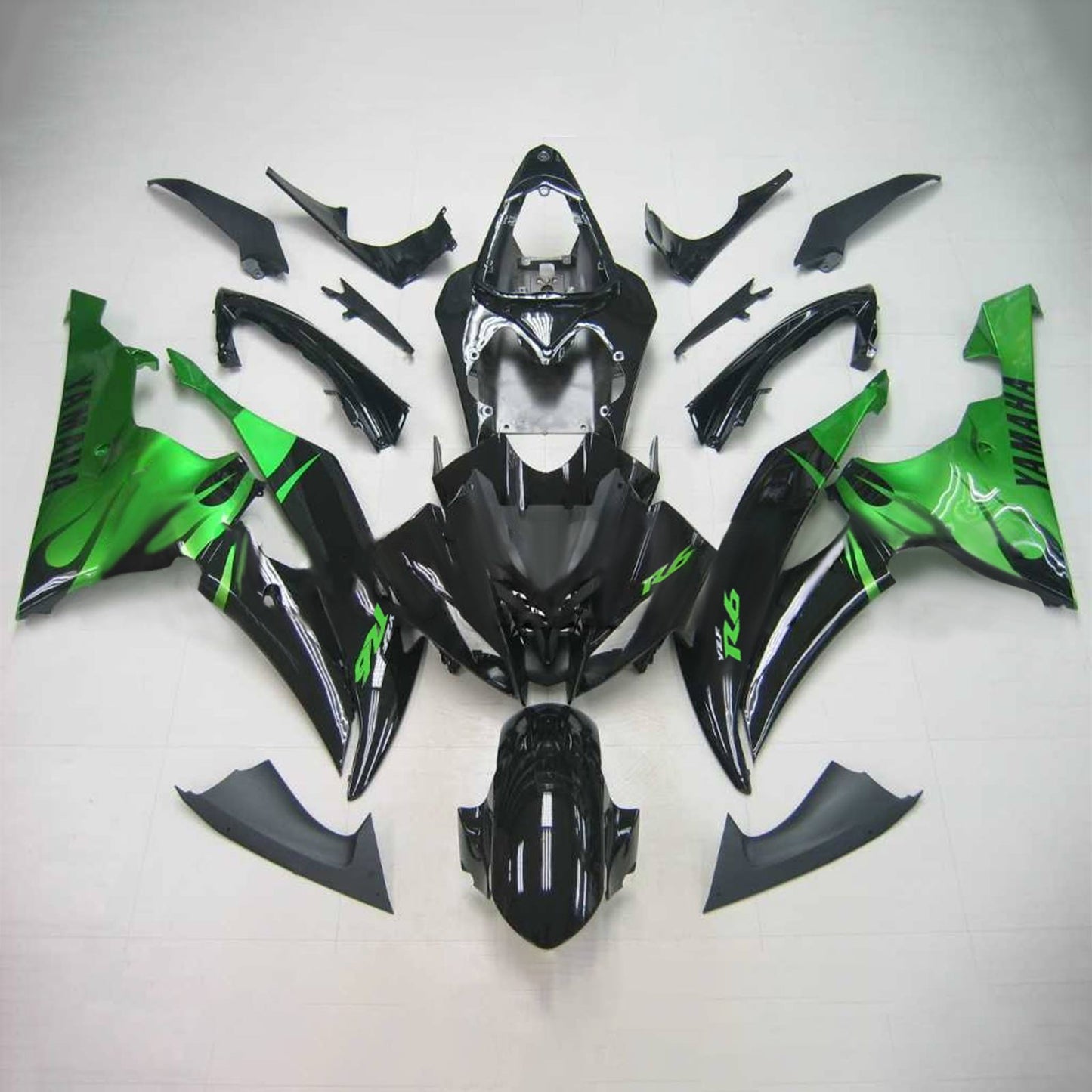 2008-2016 Yamaha YZF 600 R6 Injection Fairing Kit Bodywork Plastic ABS #131