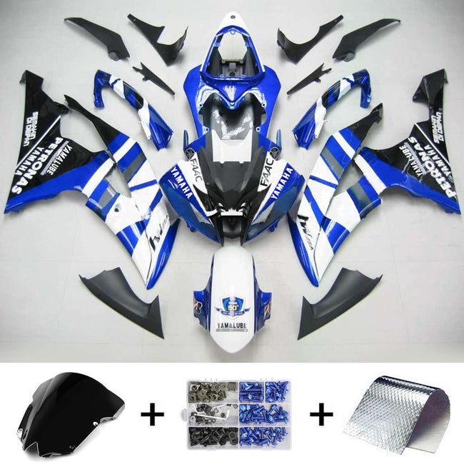 2008-2016 Yamaha YZF 600 R6 Injection Fairing Kit Bodywork Plastic ABS #106