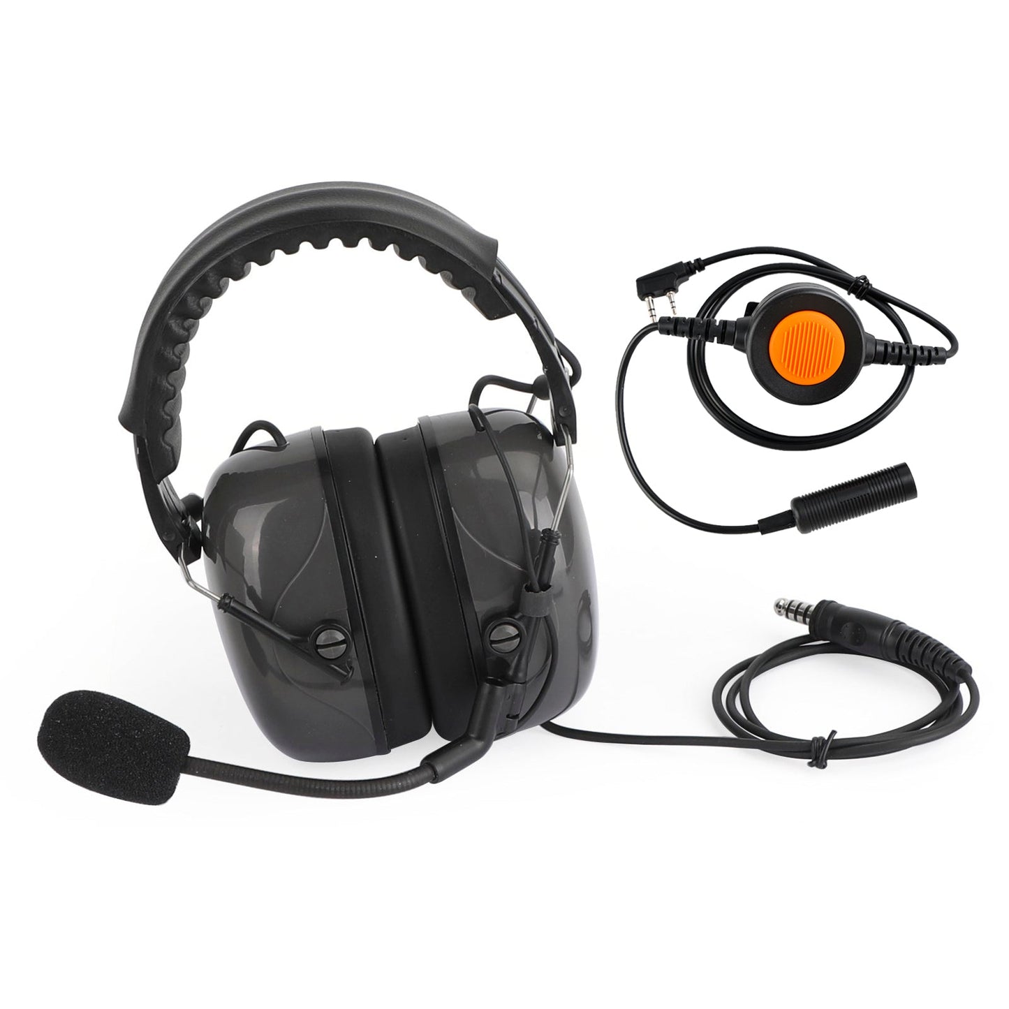 7.1-C5 Adjustable Noise Cancelling Headset For Kenwood TK-208 TK-220 TK-240