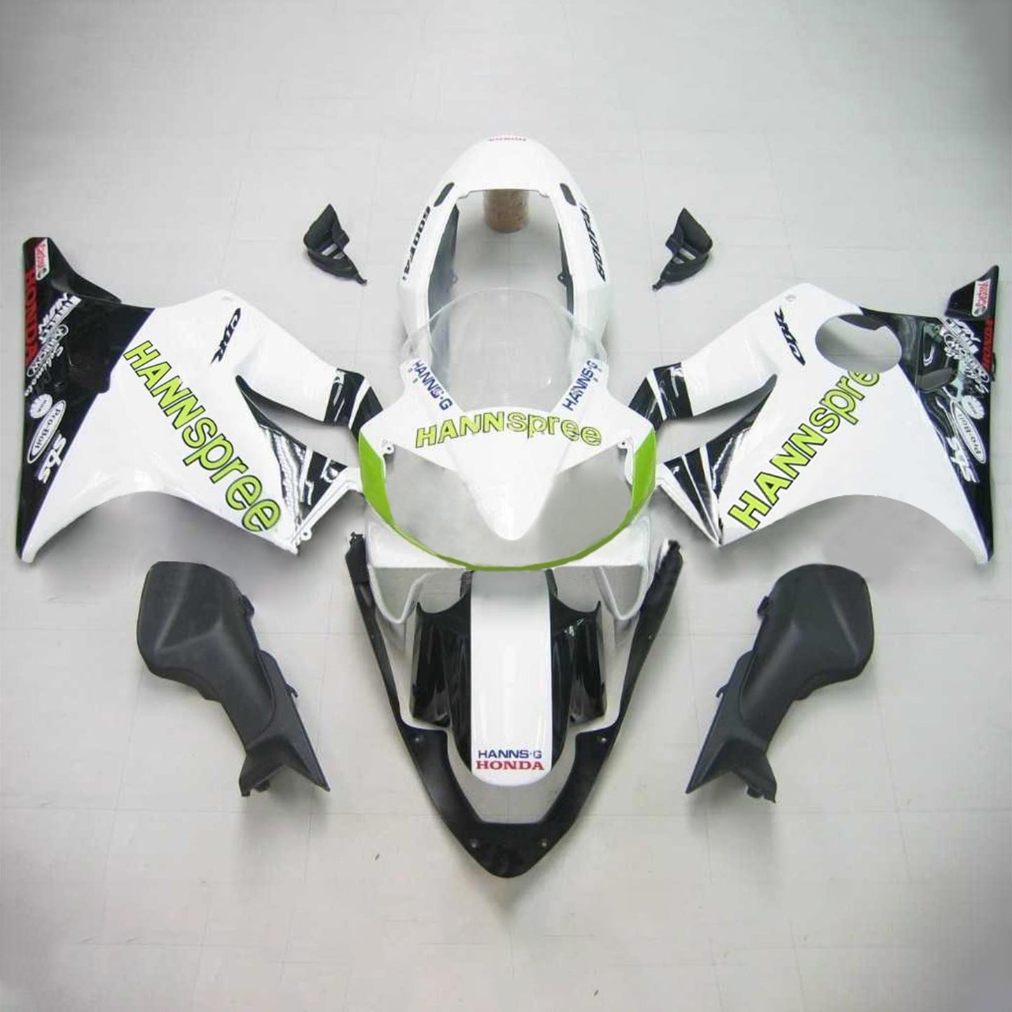 2004-2007 Honda CBR600 F4i Amotopart Injection Fairing Kit Bodywork Plastic ABS #109