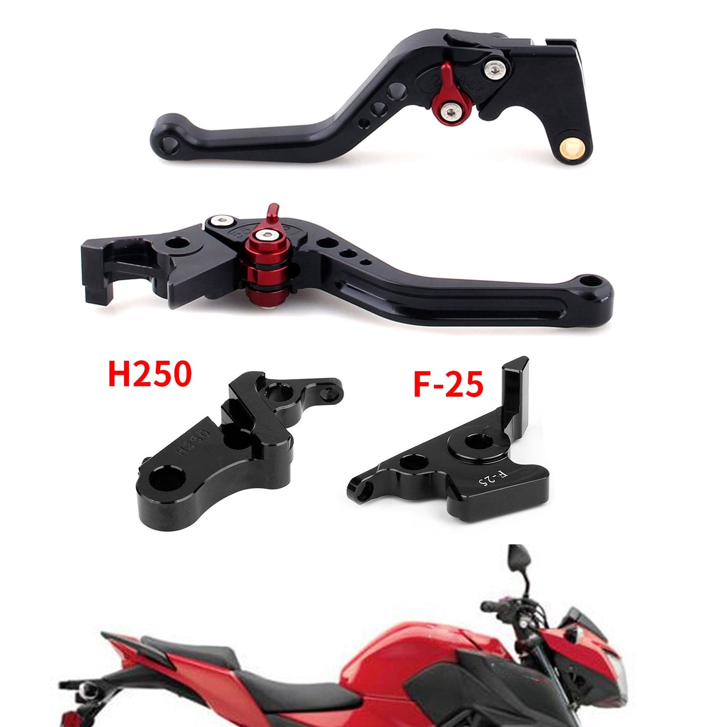 Short Clutch Brake Lever For Honda CBR500R/F/X 13-18 CB300R/F/FA 14-18