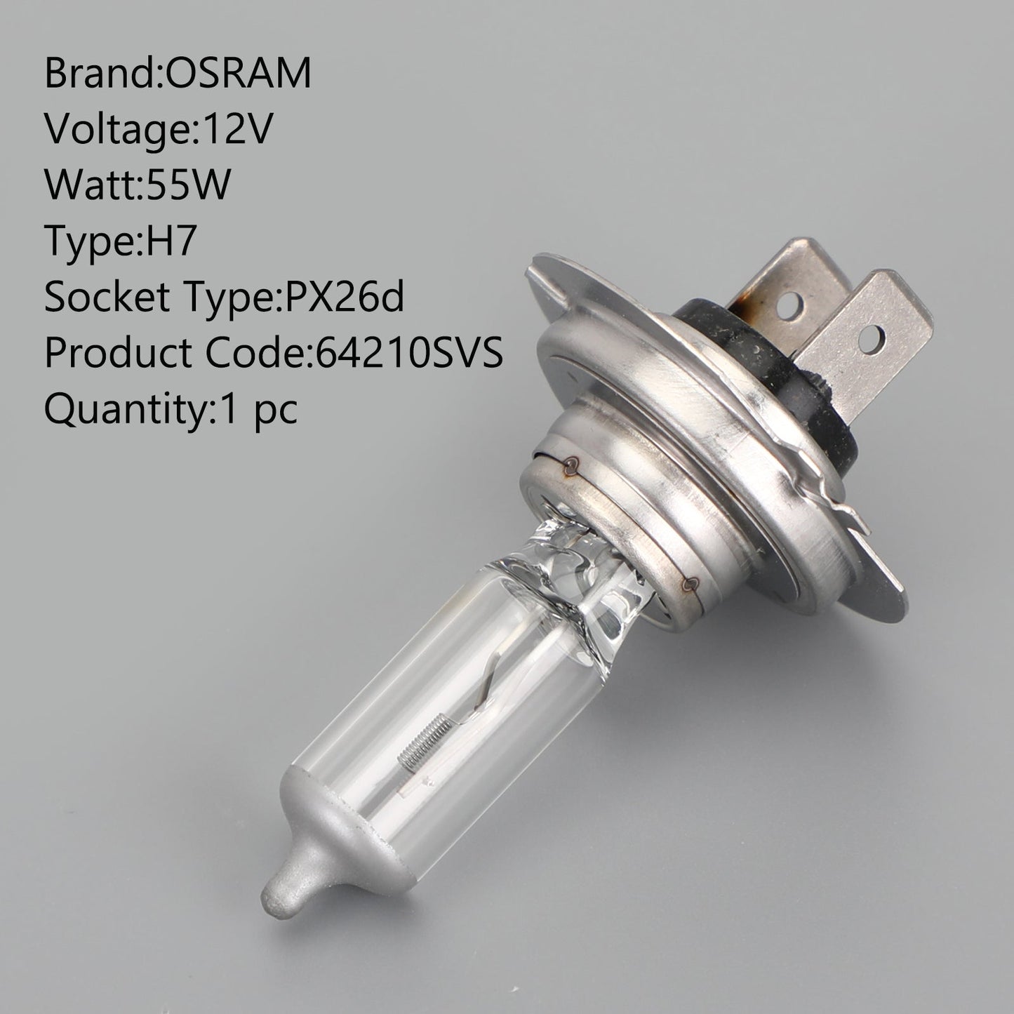 H4 64193SVS For OSRAM SILVERSTRA Headlight 12V60/55W +20M Up To 50% Light