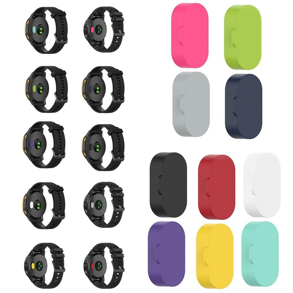10PCS Colorful Silicone Charger Port Protector Anti-dust Fit For Garmin Fenix 5