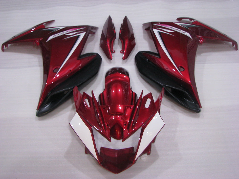 2009-2015 Yamaha FZ6R Amotopart Injection Fairing Kit Bodywork Plastic ABS #112