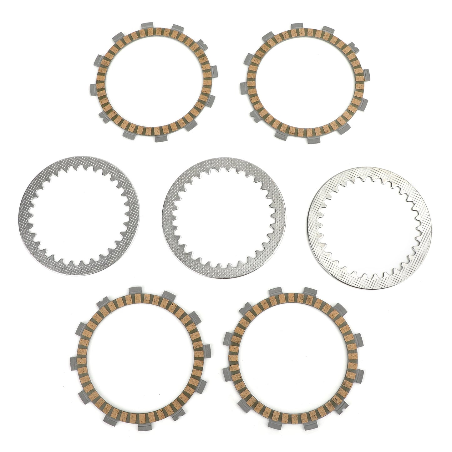 Clutch Kit Steel & Friction Plates fit for Suzuki DS80 JR80 RM80