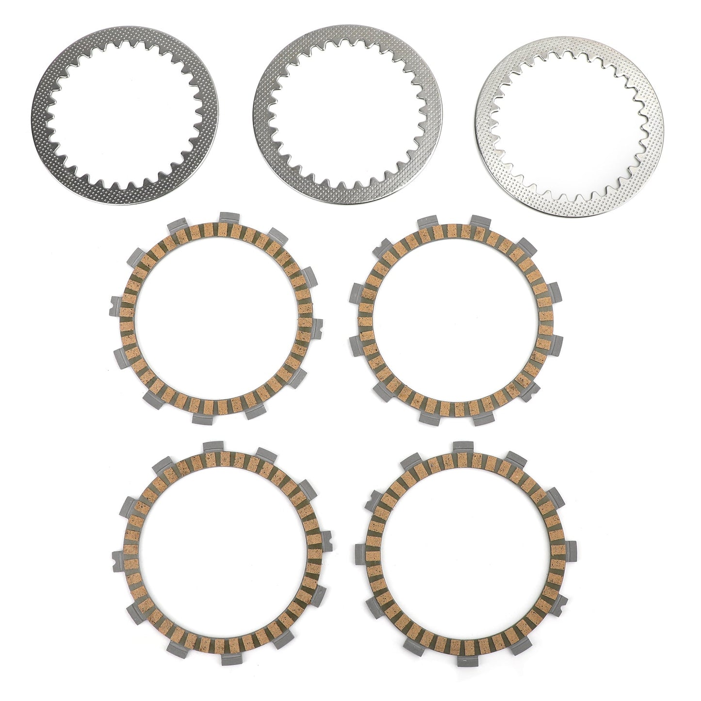 Clutch Kit Steel & Friction Plates fit for Suzuki DS80 JR80 RM80