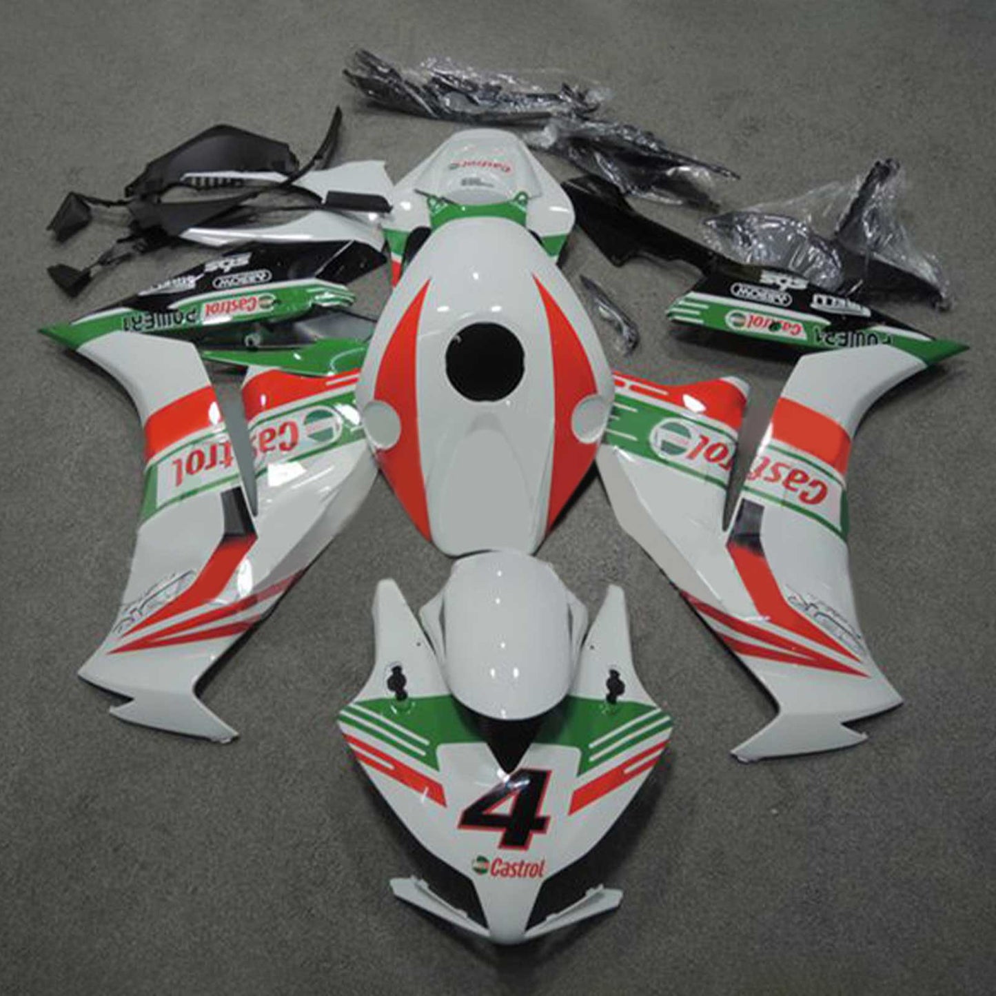 2012-2016 Honda CBR1000RR Injection Fairing Kit Bodywork Plastic ABS#177