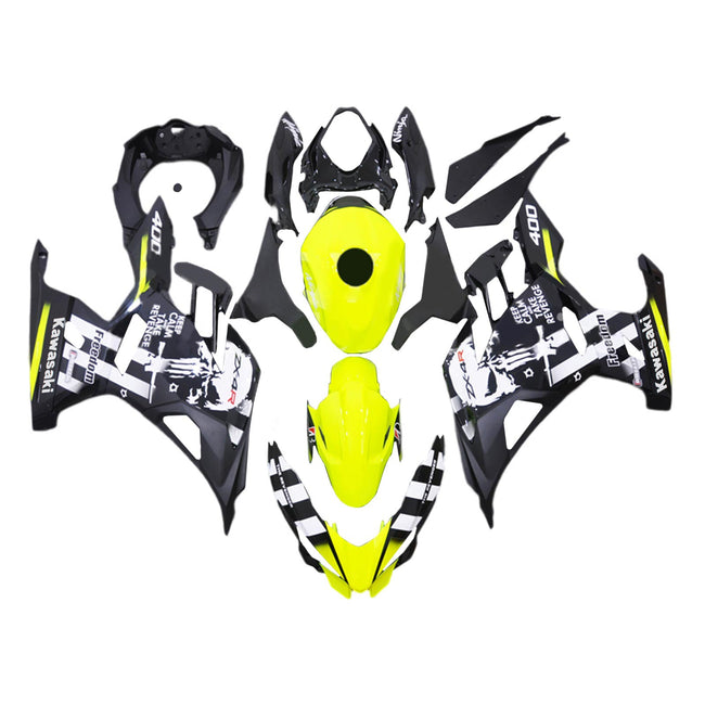 2018-2023=4 Kawasaki EX400 Ninja400 Fairing Kit Bodywork Plastic ABS