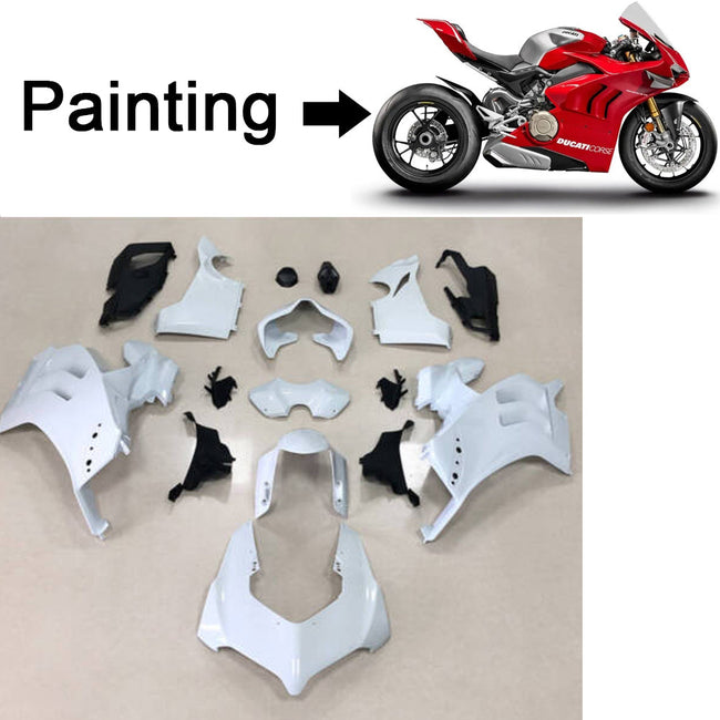 2020-2022 Ducati Panigale V4 V4S V4SP V4R Injection Fairing Kit Bodywork #102 Amotopart