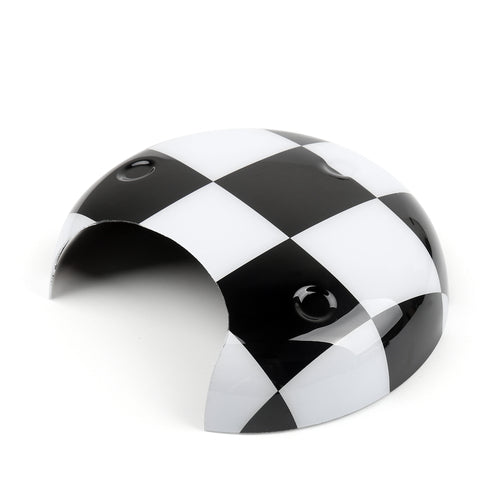 Tachometer Panel Cover for MINI COOPER R55 R56 R57 R58 R59 R60 R61 Checkered, Black White