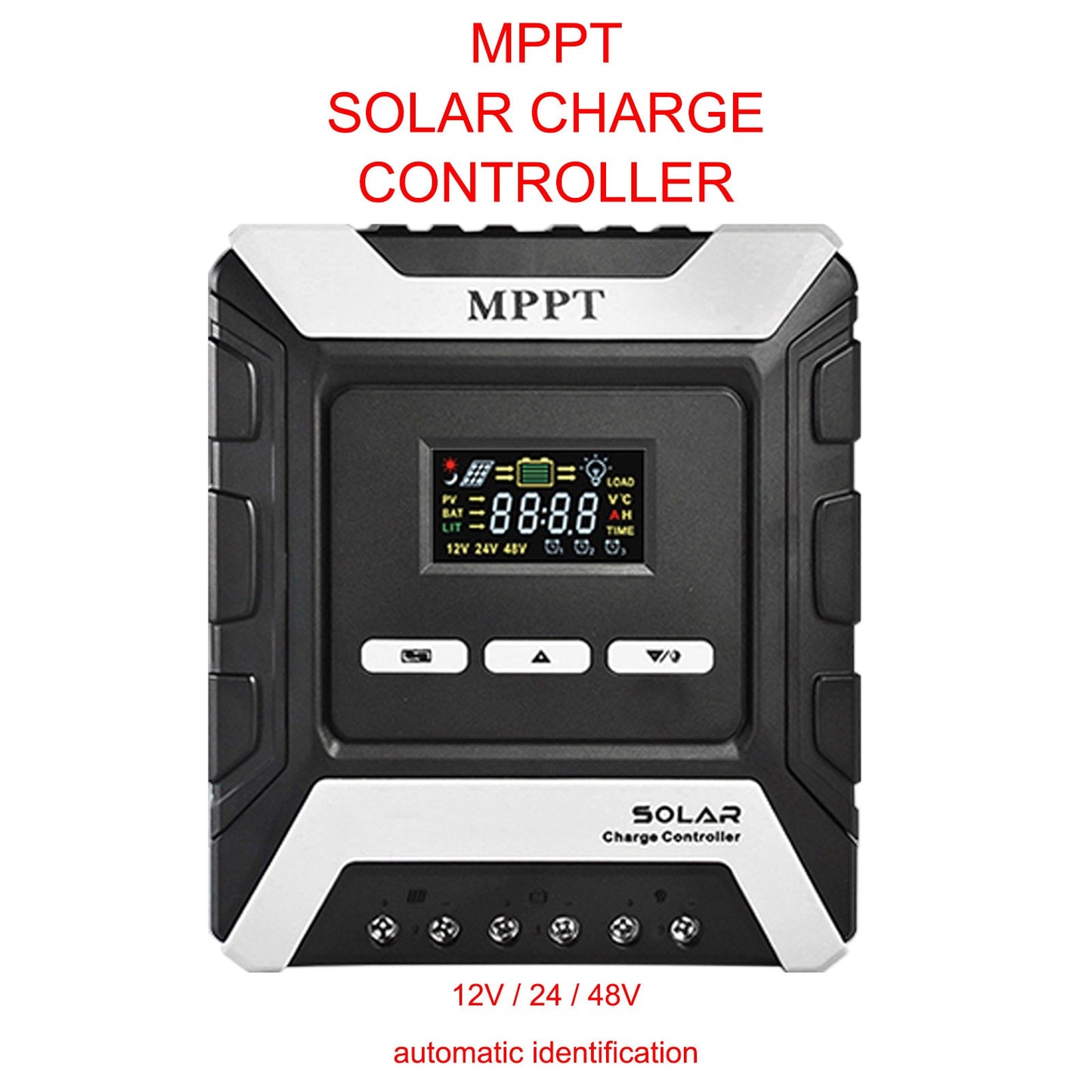 30A MPPT AUTO Solar Charge Controller Charger 12V/24V/48V with Color LCD Display