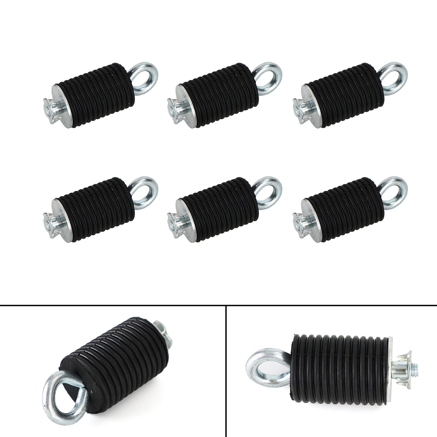 6 Pack Anchor Tie Down Universal Fit For Polaris Ranger General Utv Bed Rails